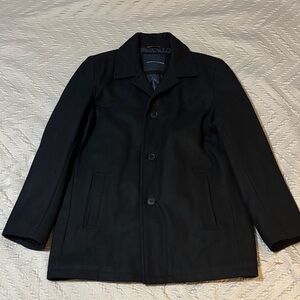 Tommy Hilfiger Classic Black Pea Coat